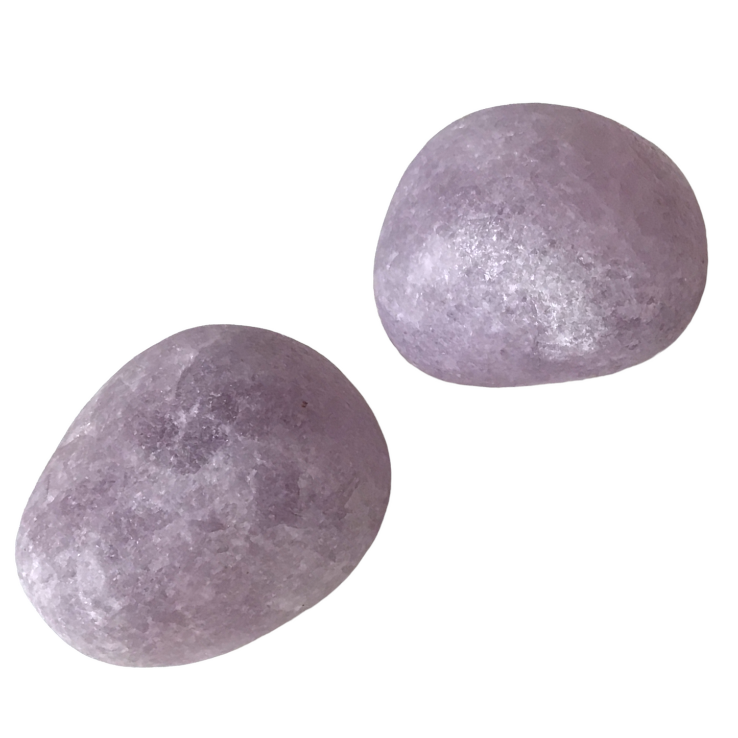 Seltene satinierte Amethyst DIY Emu Eggs geschlossen - Top Qualität
