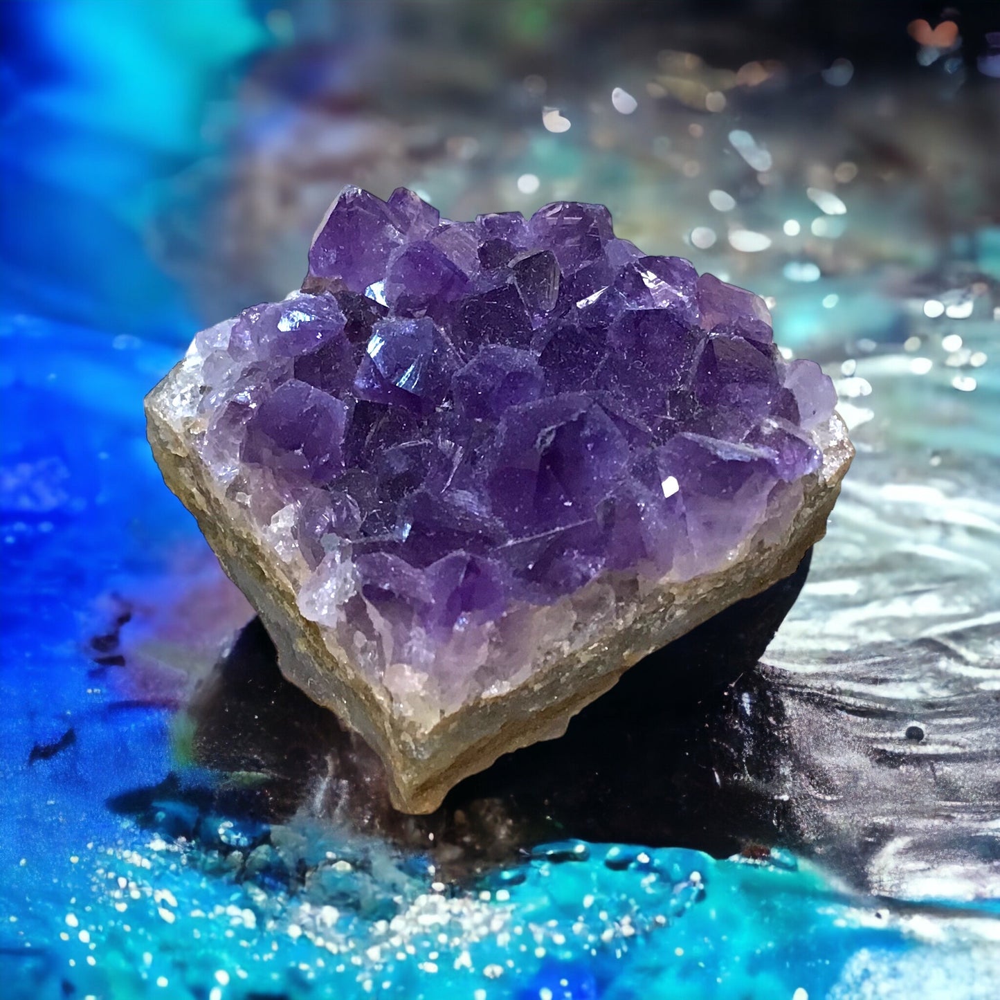 Amethyst Druse I Purple Project Uruguay | tiefes violett | Amethyst Kristall | Rohstück | Blickfang