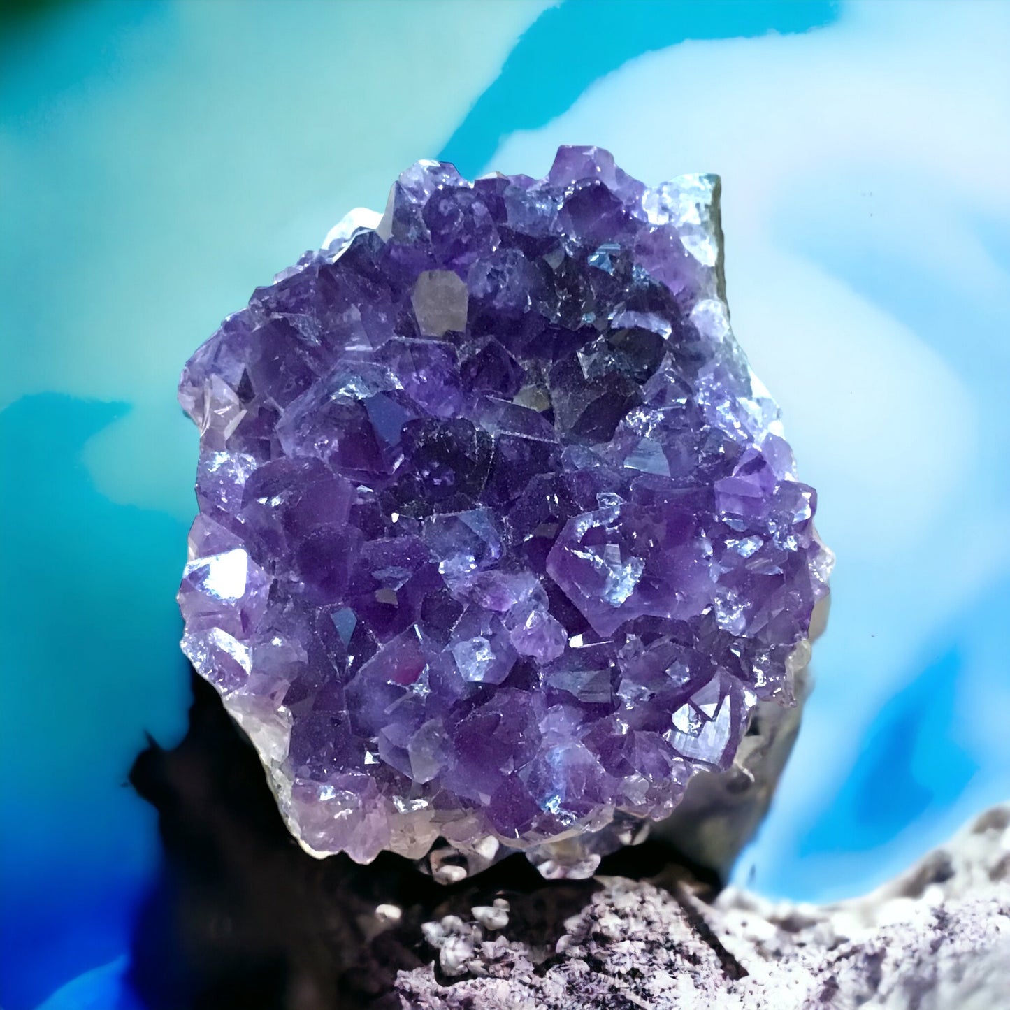 Amethyst Druse I Purple Project Uruguay | tiefes violett | Amethyst Kristall | Rohstück | Blickfang