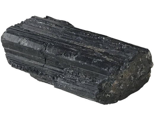 Schwarzer Turmalin (Schörl) Rohstein AAA aus Brasilien – unbehandelter Naturstein – ca. 300–400 g